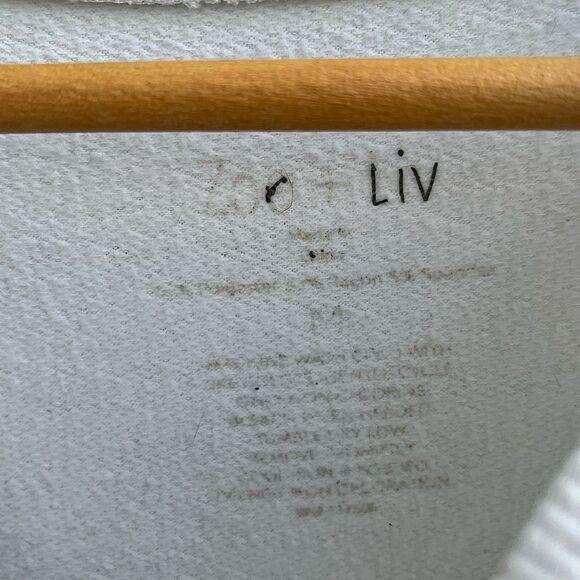 🌴 Zoe + Liv White NASA Rocket Crewneck Sweatshirt Medium - Picture 3 of 10